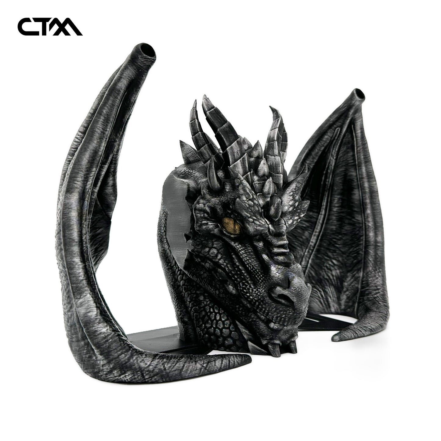 Winged Dragon Bookend