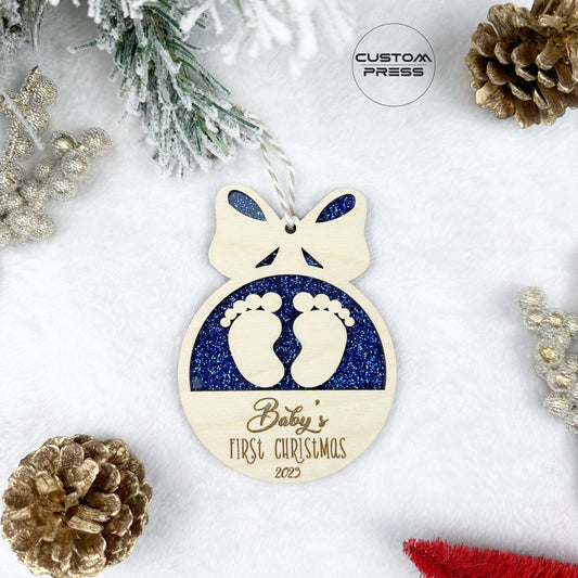 Personalized Baby Christmas Ornament