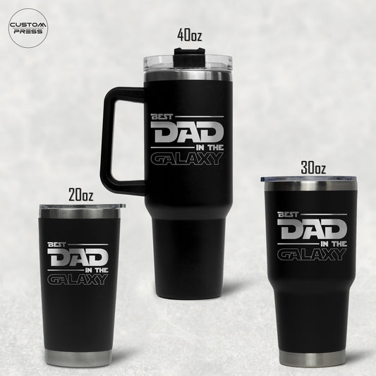 Best Dad In The Galaxy Tumbler