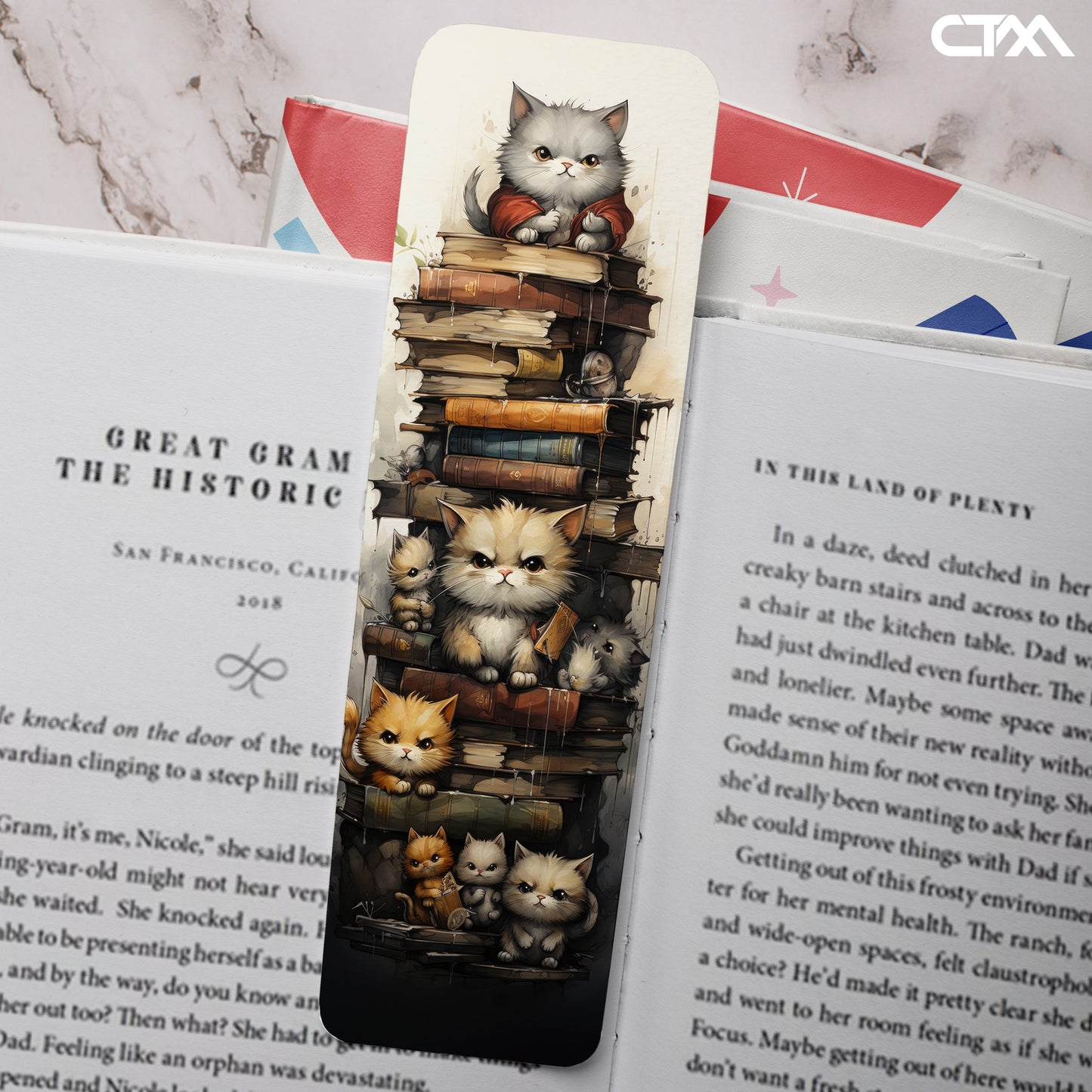 Cats Bookmark