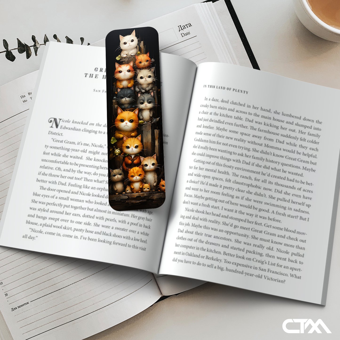 Cat Bookmark