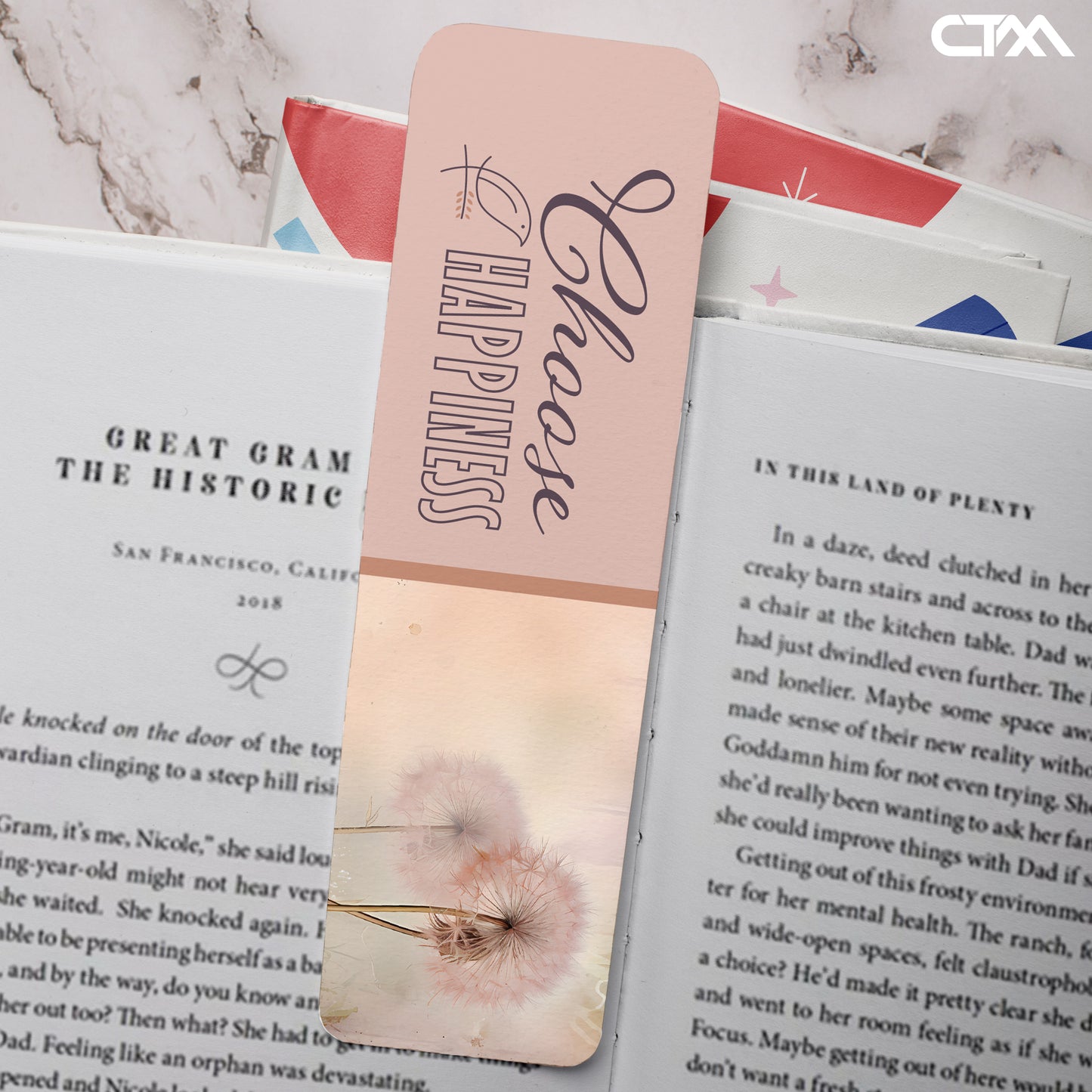 Choose Happiness Bookmark