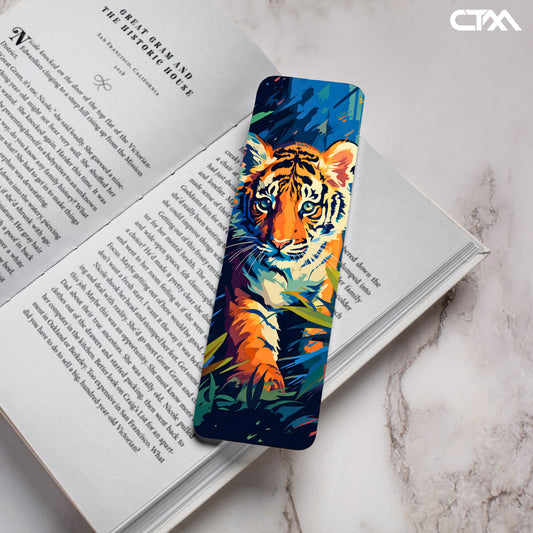 Colorful Tiger Bookmark