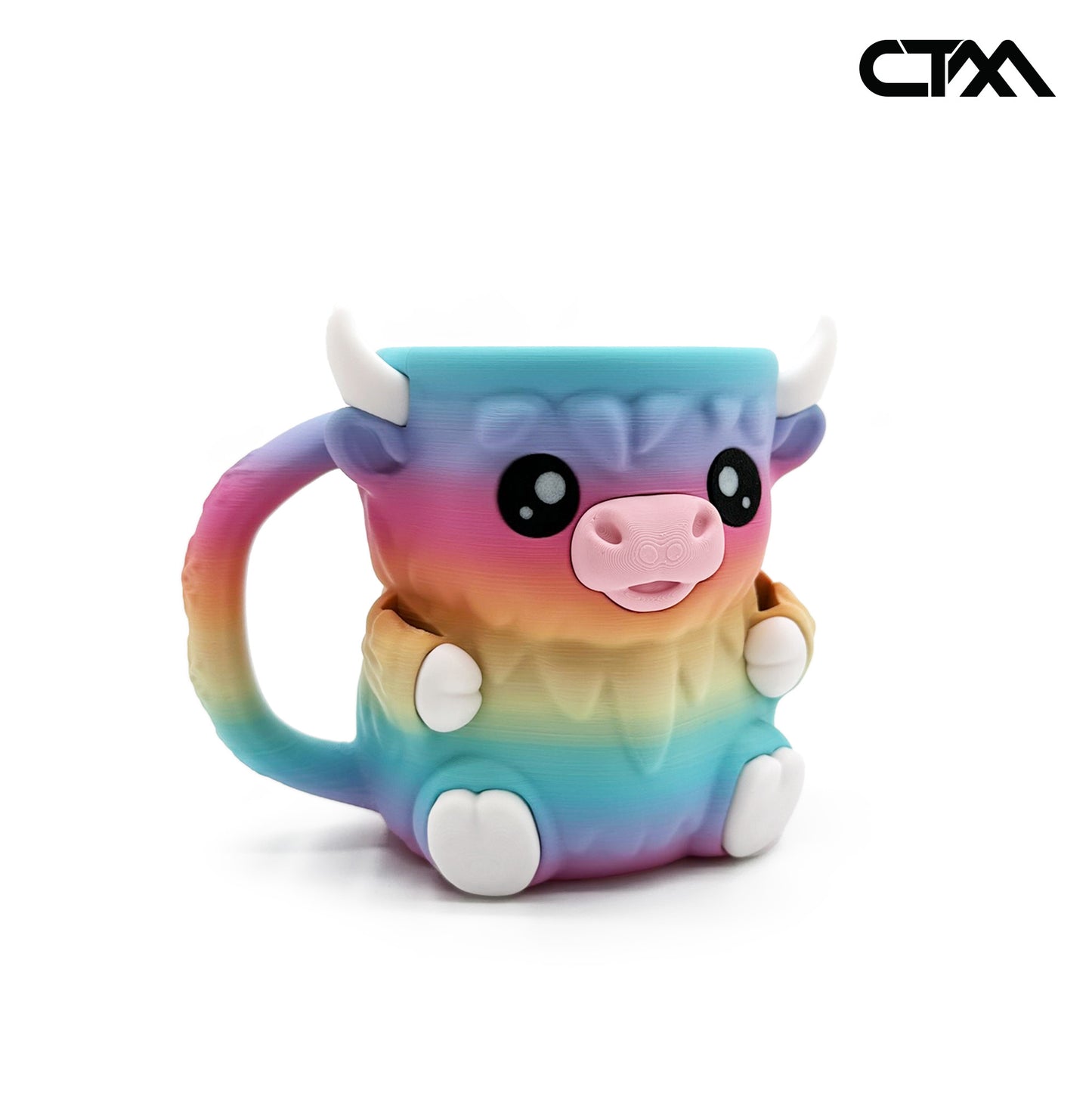 Highland Cow Ice Cream Pint Holder