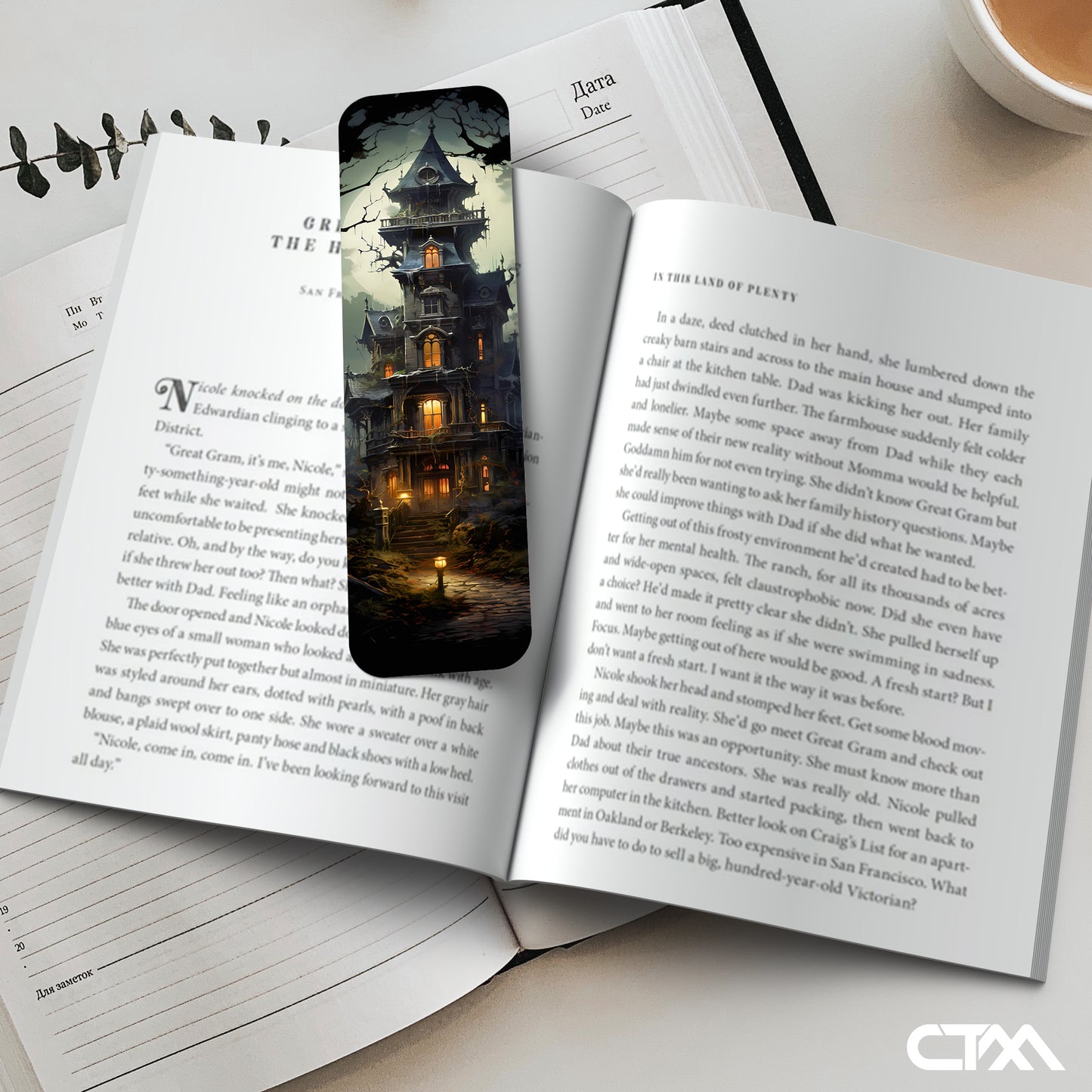 Haunted Mansion Bookmark