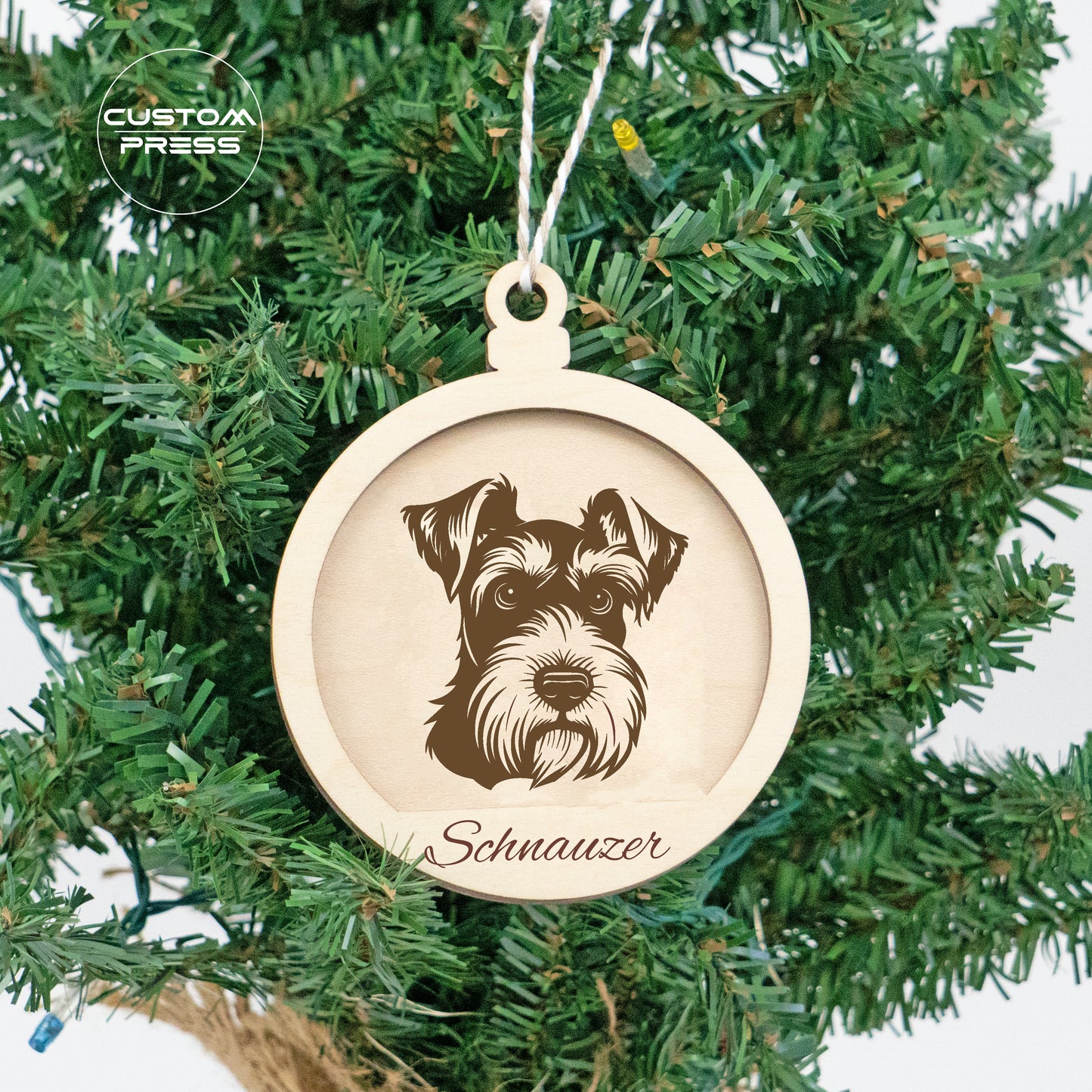 Dog Face Ornament