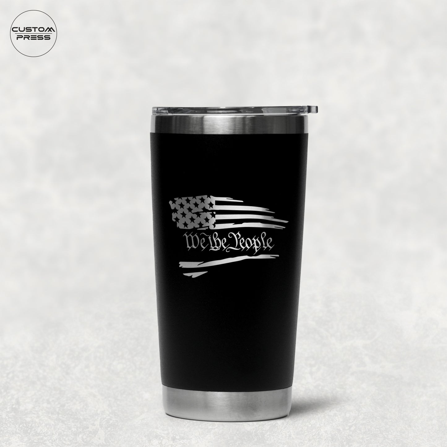 We The People Flag Tumbler