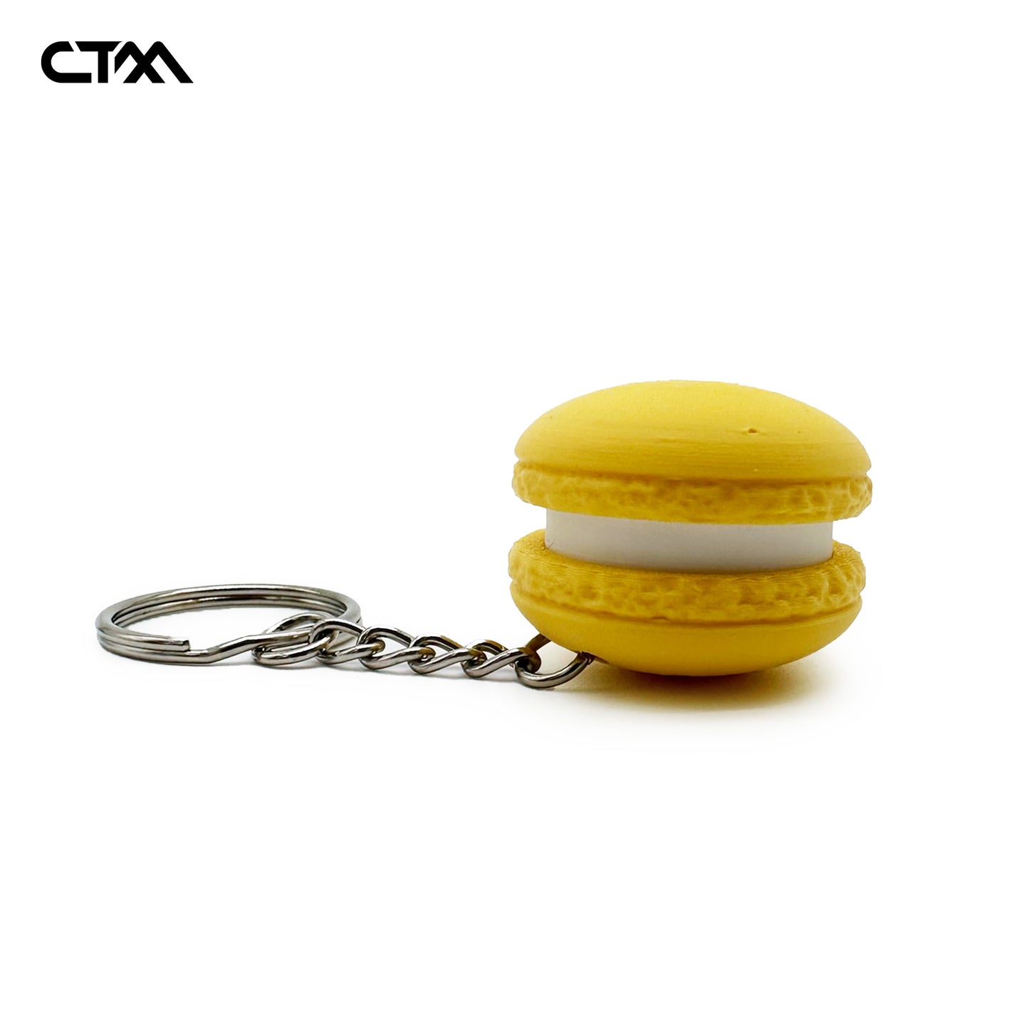 Clicky Macaron Keychain
