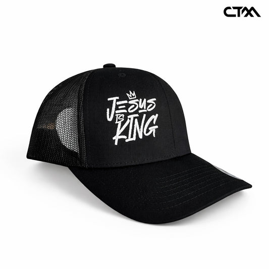 Jesus Is King Trucker Hat