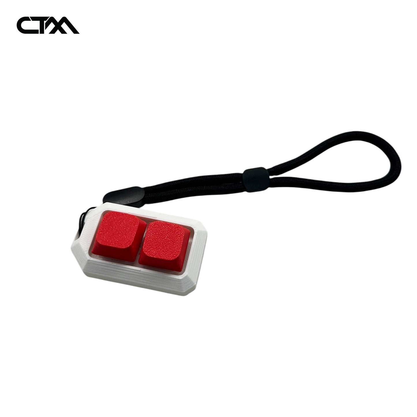Mechanical Clicker  – Handmade Fidget Switch Pad with Wrist Lanyard for Stress Relief and Focus