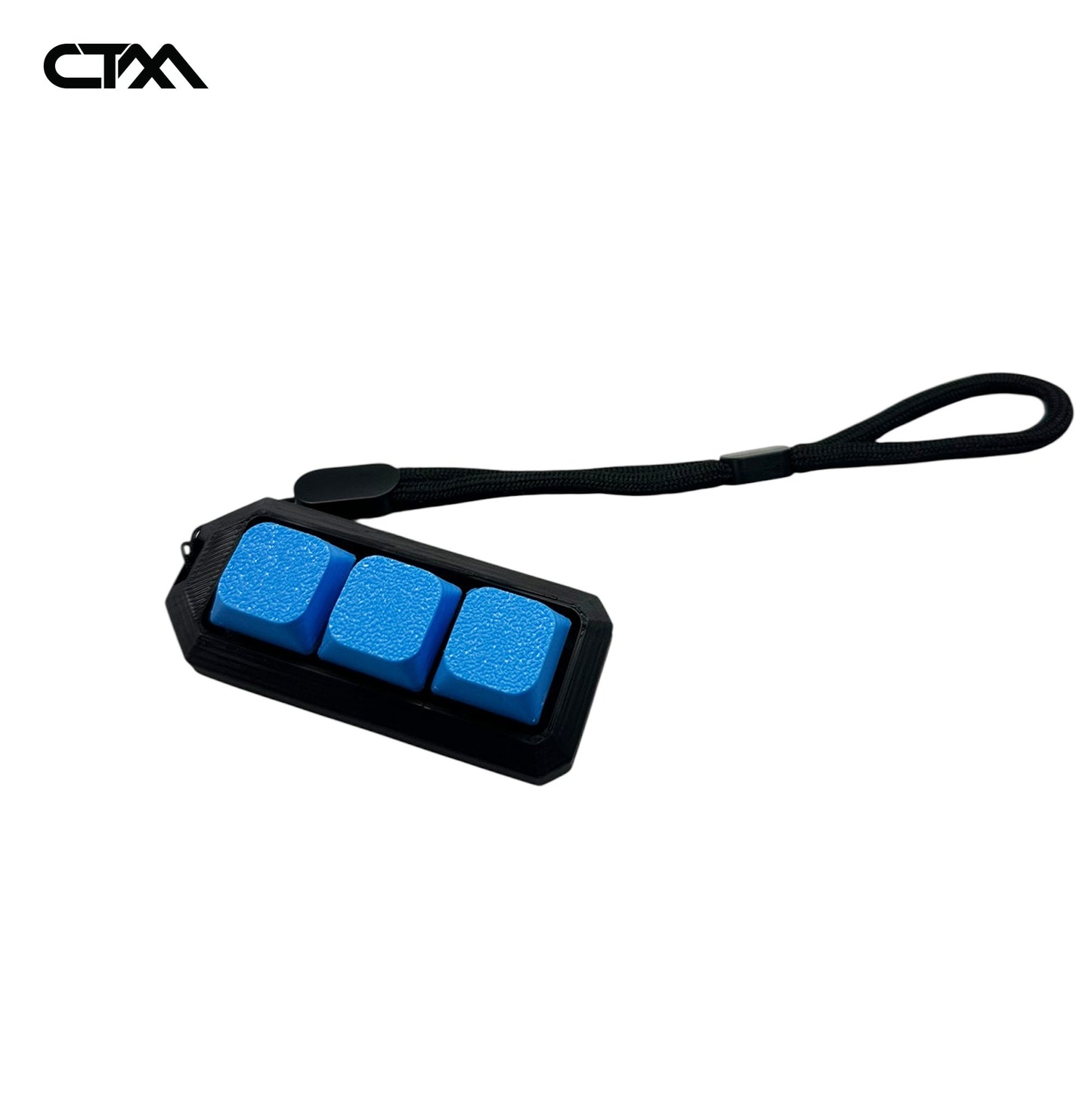 Mechanical Clicker  – Handmade Fidget Switch Pad with Wrist Lanyard for Stress Relief and Focus