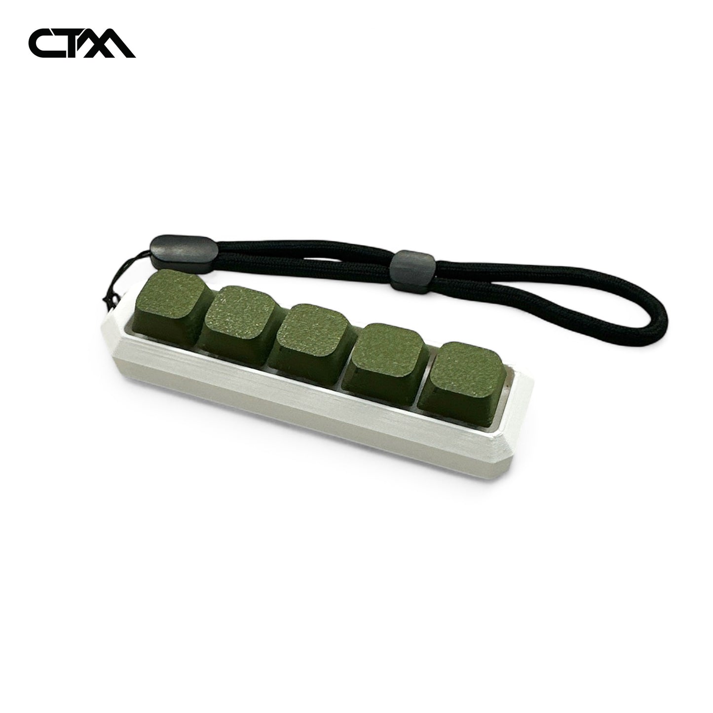 Mechanical Clicker  – Handmade Fidget Switch Pad with Wrist Lanyard for Stress Relief and Focus
