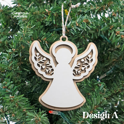 Personalized Angel Christmas Ornament