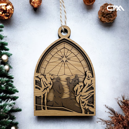 Religious Christmas Arch Ornaments