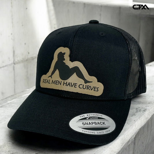 Real Men Have Curves Trucker Hat