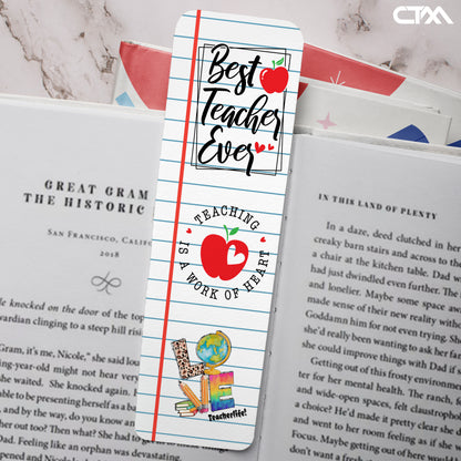 Best Teacher Ever Bookmark