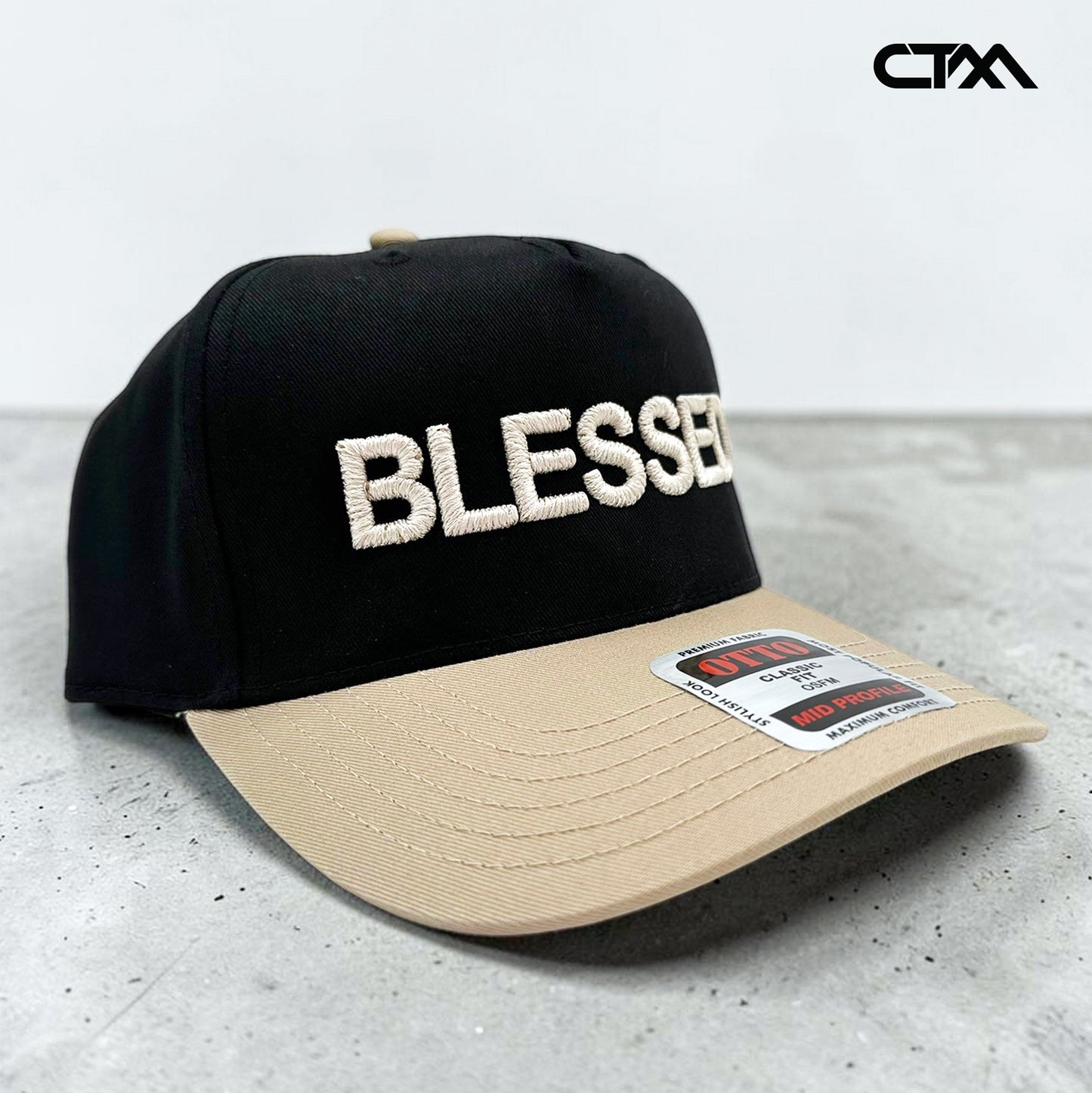 BLESSED Embroidered Trucker Hat
