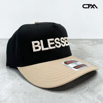 BLESSED Embroidered Trucker Hat