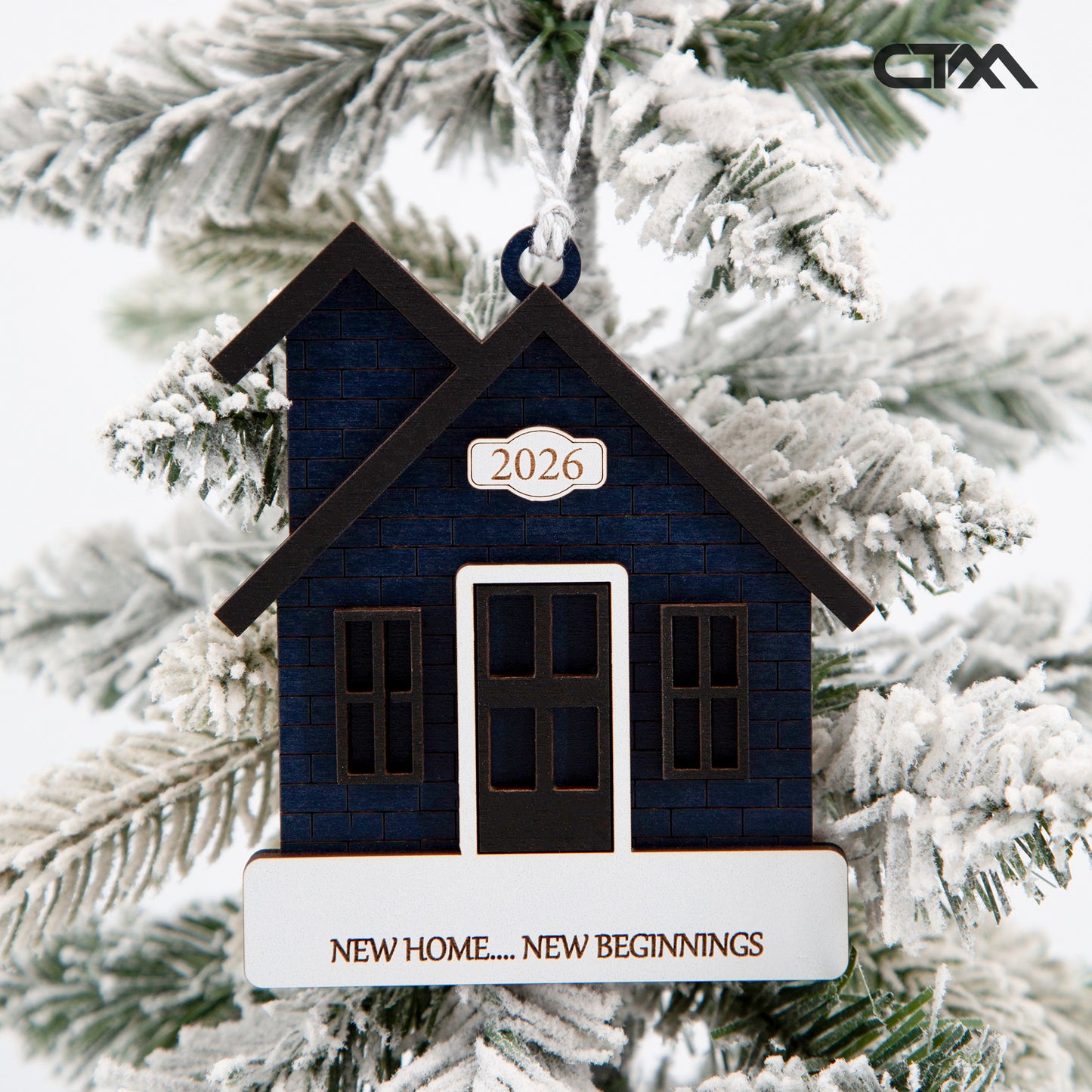 Personalized New Home Ornament Bundle