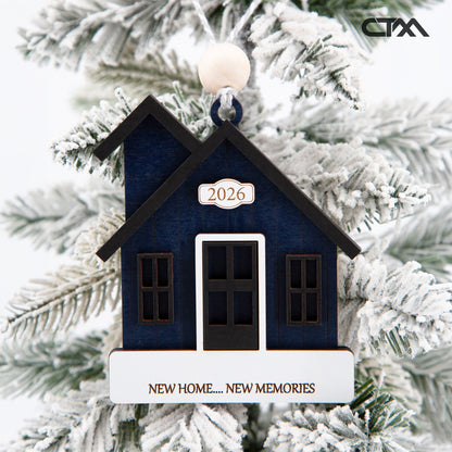 Personalized New Home Ornament Bundle