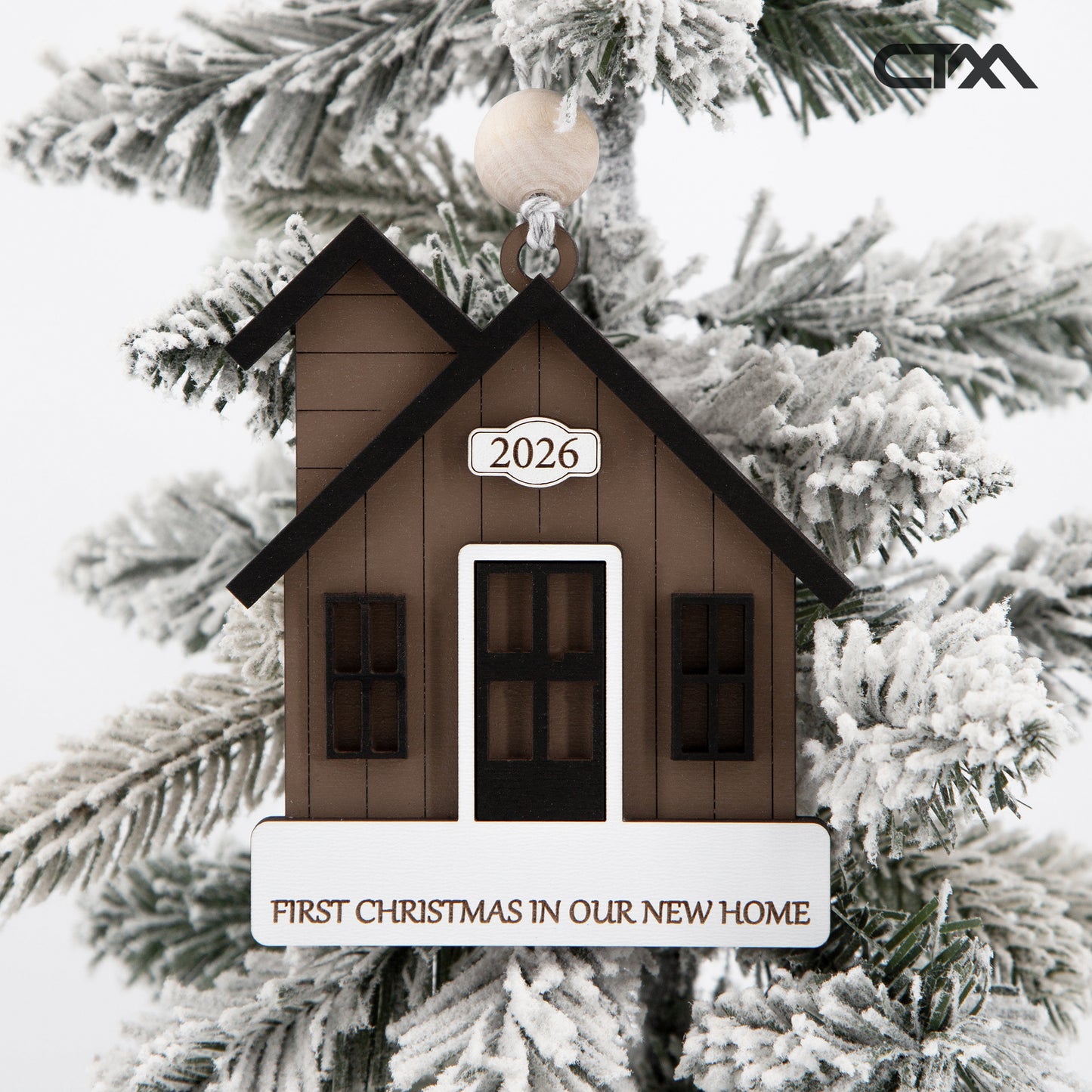 Personalized New Home Ornament Bundle