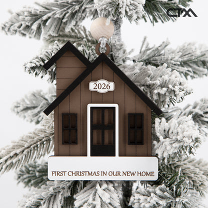 Personalized New Home Ornament Bundle