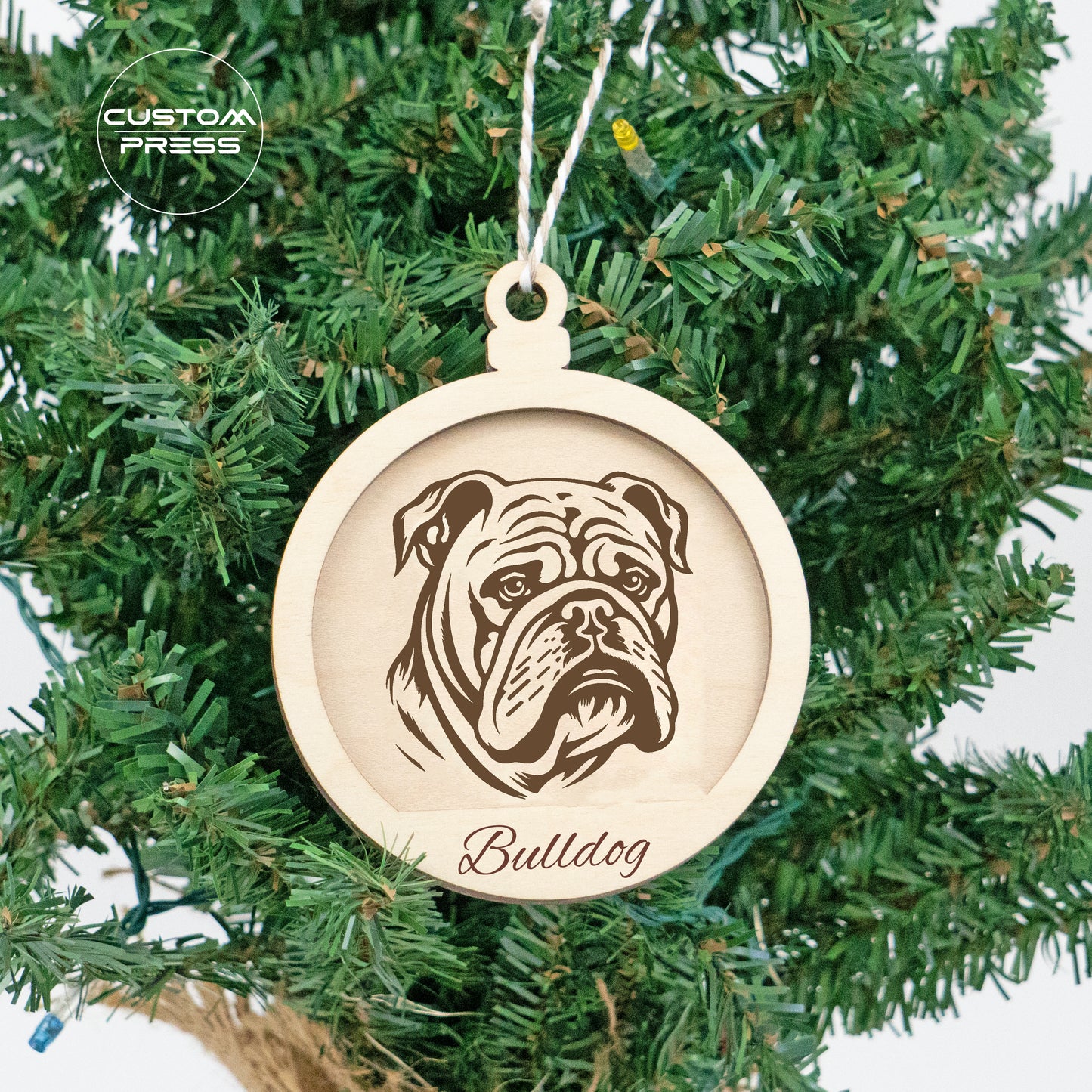 Dog Face Ornament