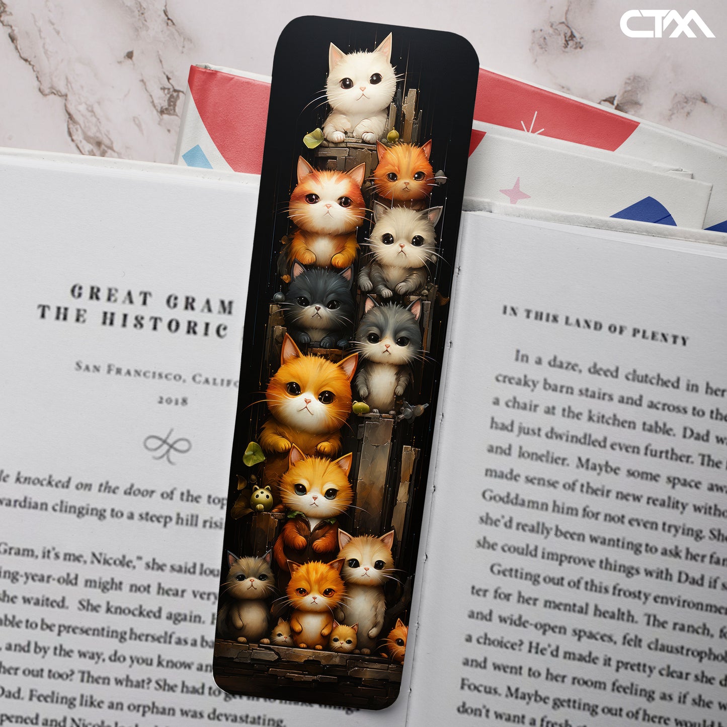 Cat Bookmark