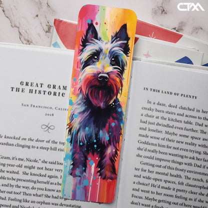 Colorful Schnauzer Bookmark