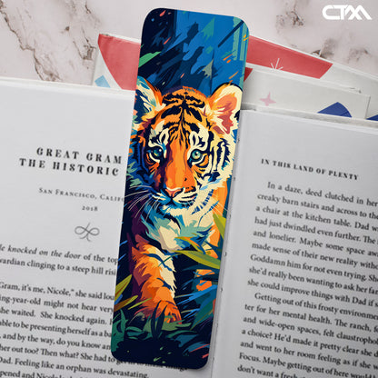 Colorful Tiger Bookmark