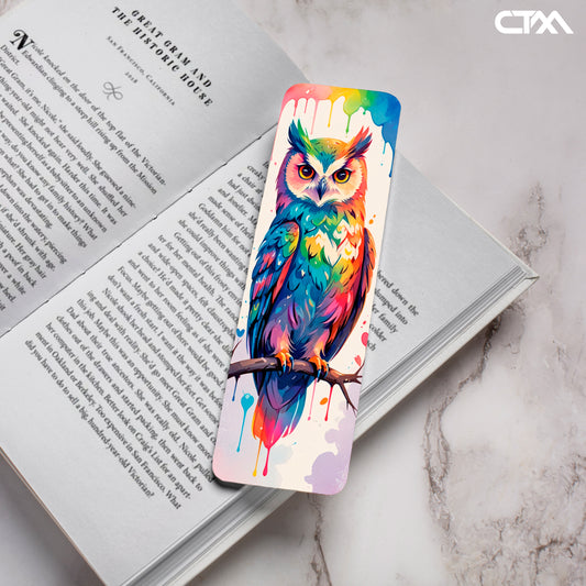 Colorful Owl Bookmark