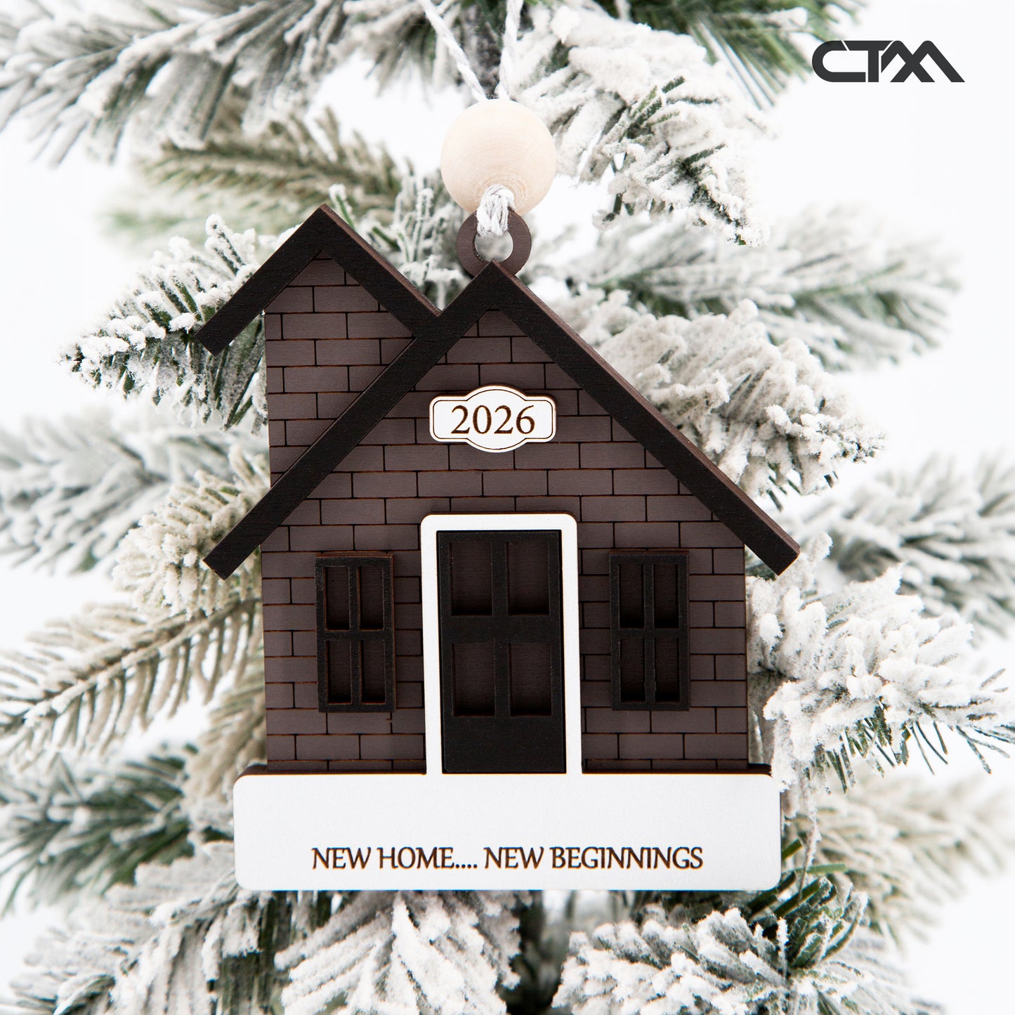 Personalized New Home Ornament Bundle