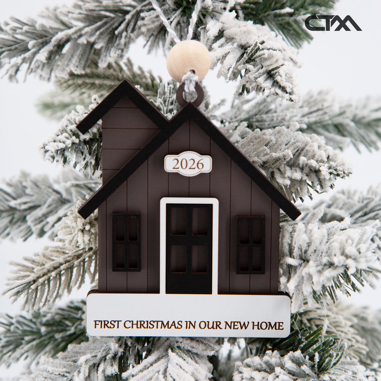 Personalized New Home Ornament Bundle