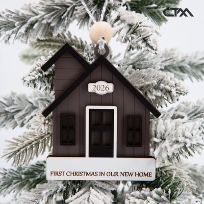 Personalized New Home Ornament Bundle