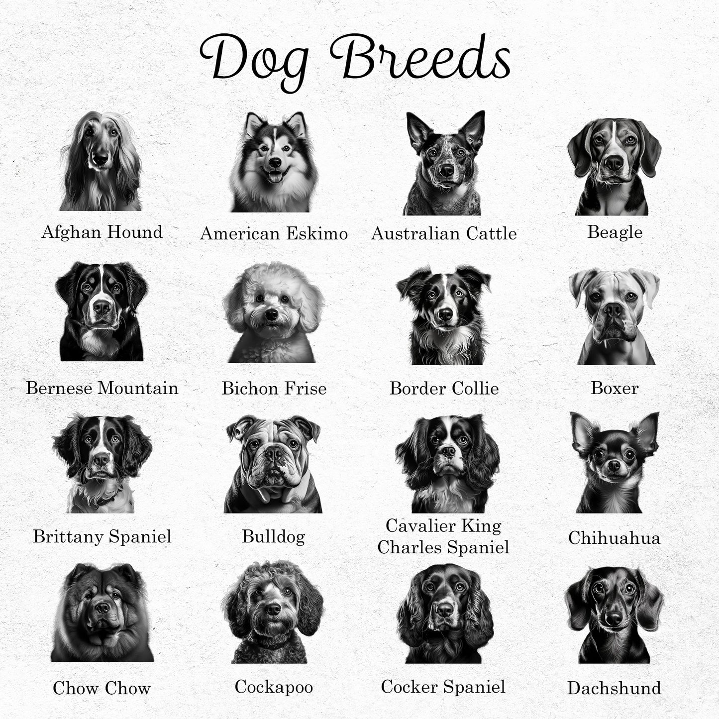 Dog Breed Slate Coasters