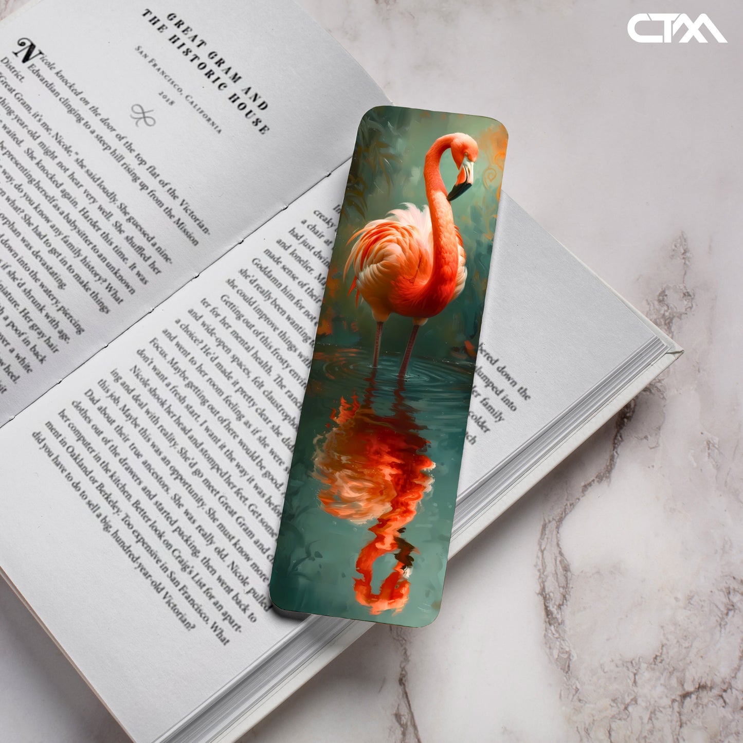 Flamingo Bookmark