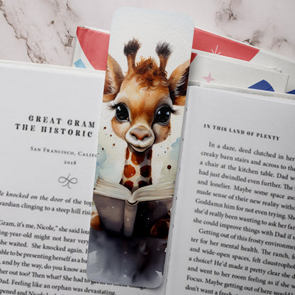 Baby Giraffe Bookmark