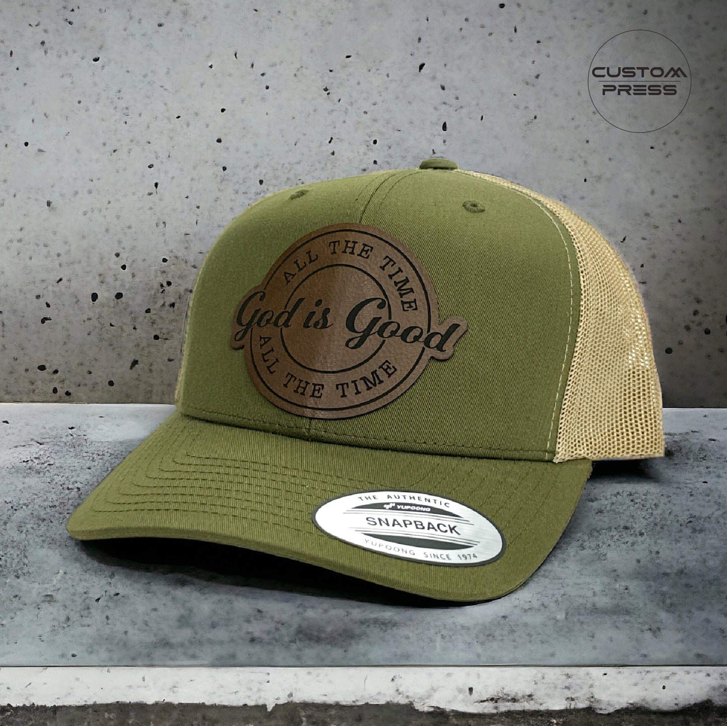 God Is Good Trucker Hat