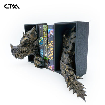 Emerging Dragon Claw and Tail Bookend