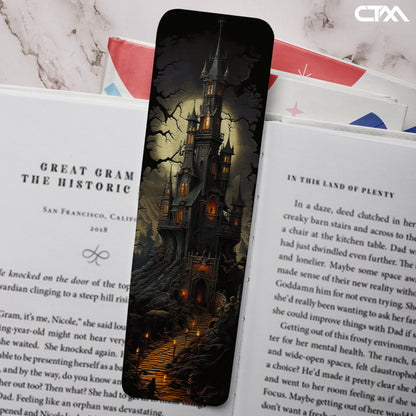 Gothic Vampire Castle Bookmark