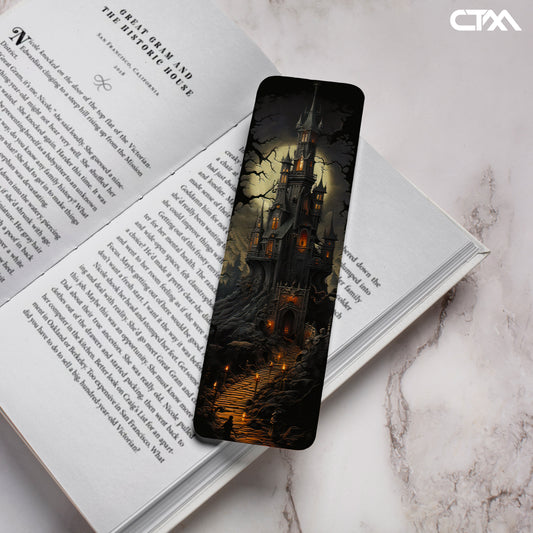 Gothic Vampire Castle Bookmark