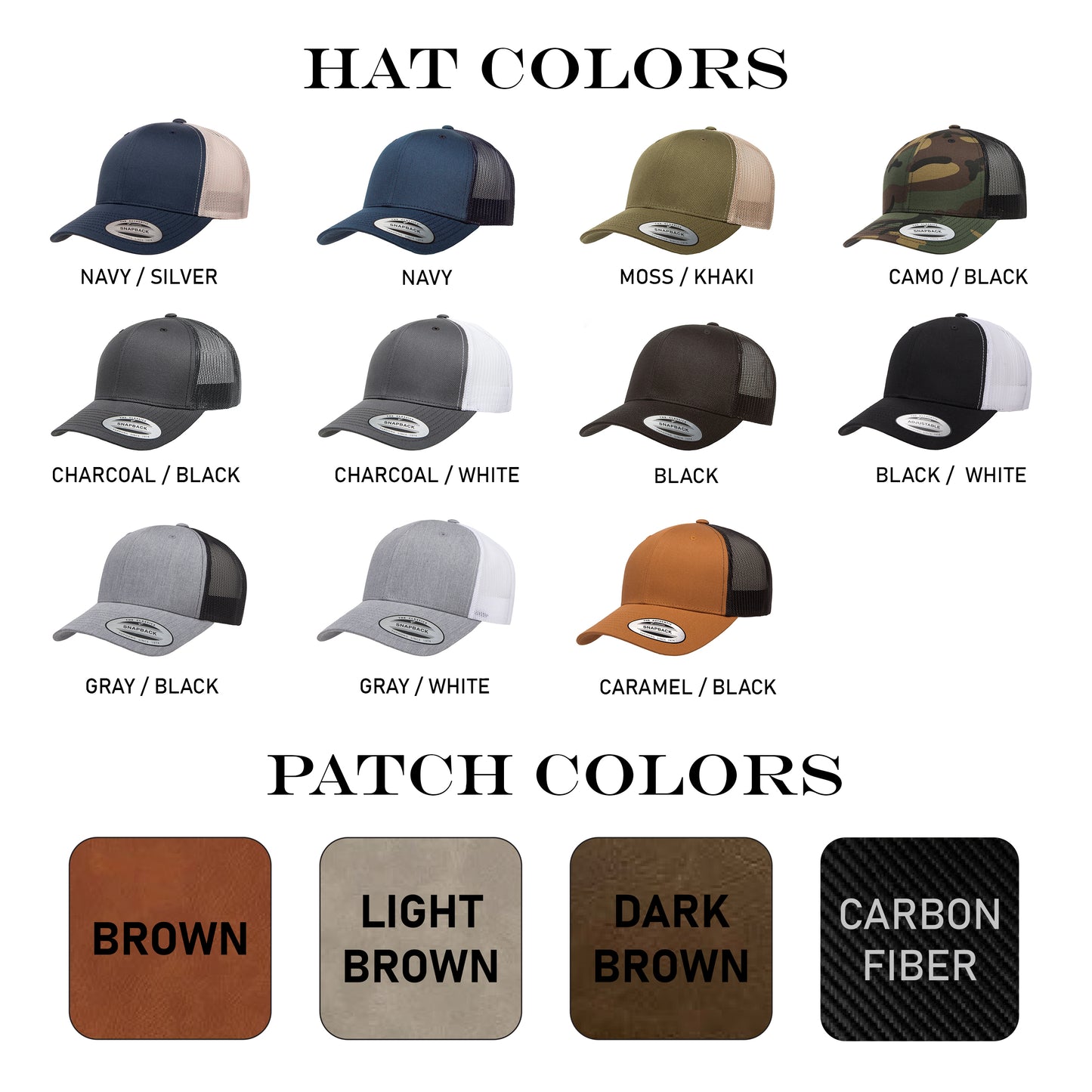 MILF Man I Love Fishing Leather Patch Trucker Hat