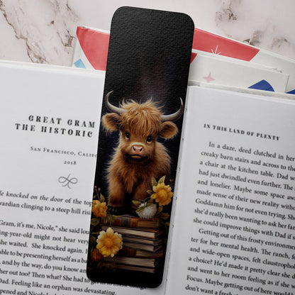 Baby Highland Cow Bookmark