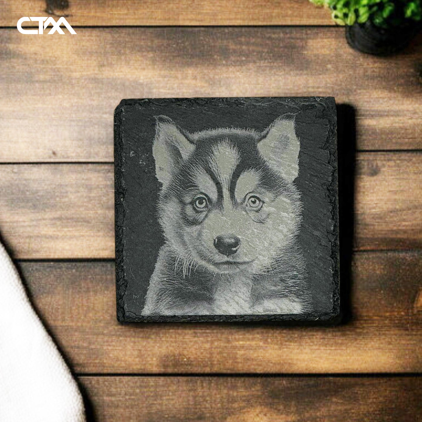 Puppy Breed Slate Coasters
