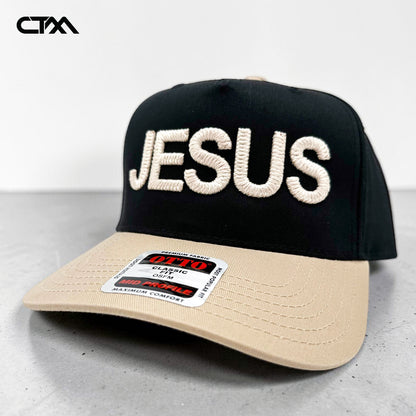 JESUS Premium Embroidered Snapback Hat