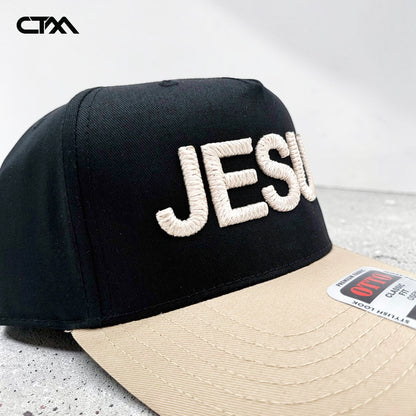 JESUS Premium Embroidered Snapback Hat