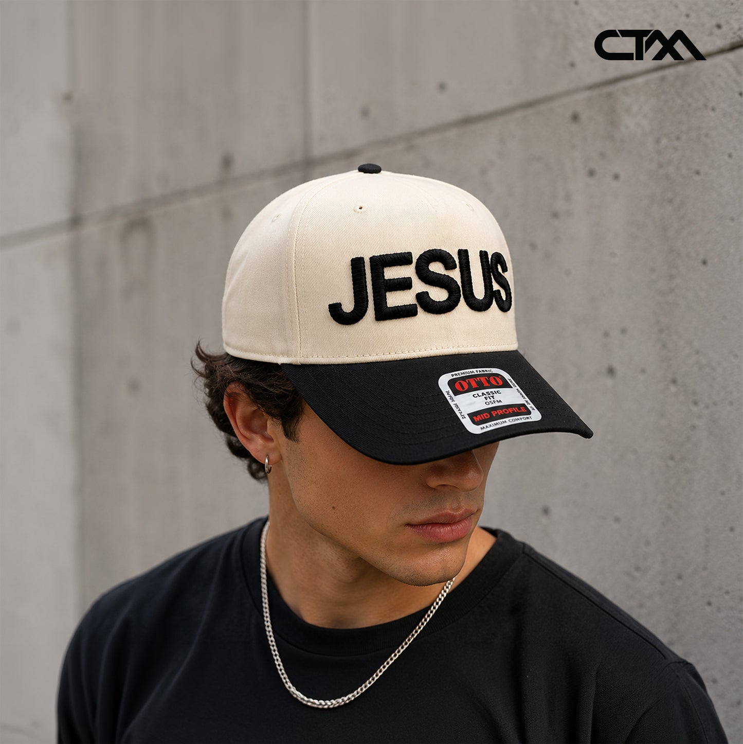 JESUS Premium Embroidered Snapback Hat