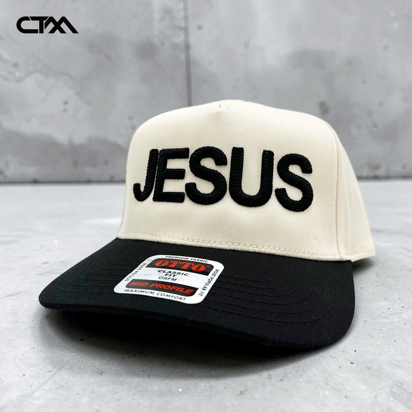 JESUS Premium Embroidered Snapback Hat