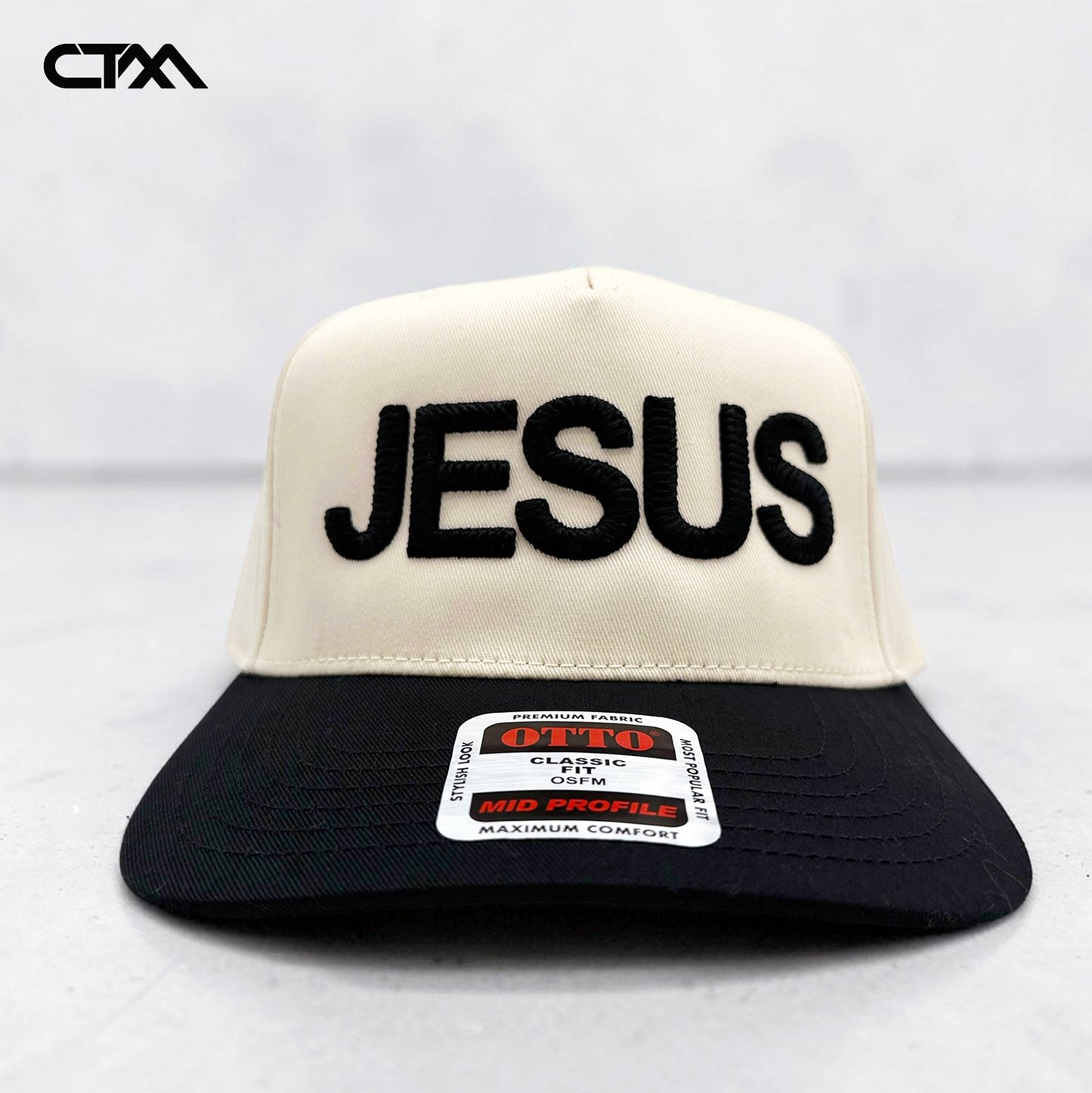JESUS Premium Embroidered Snapback Hat