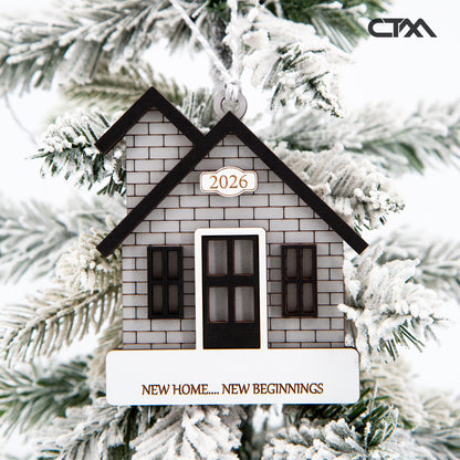 Personalized New Home Ornament Bundle
